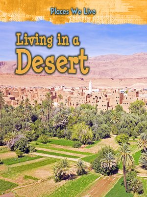 cover image of Living in a Desert